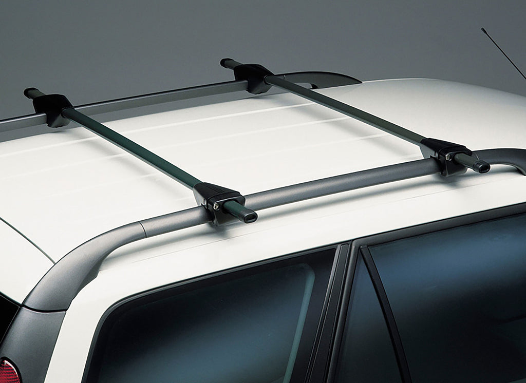 Universele dakdragerset Twinny Load Logico Key 120cm Zwart Staal voor auto s met open reling