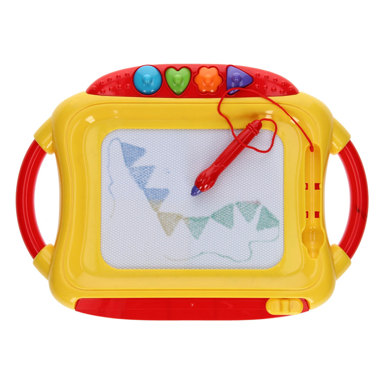 Magnetisch Tekenbord L Rood/Geel