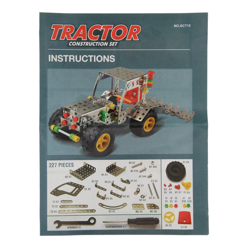 - Constructiekoffer Tractor Metaal 227dlg.