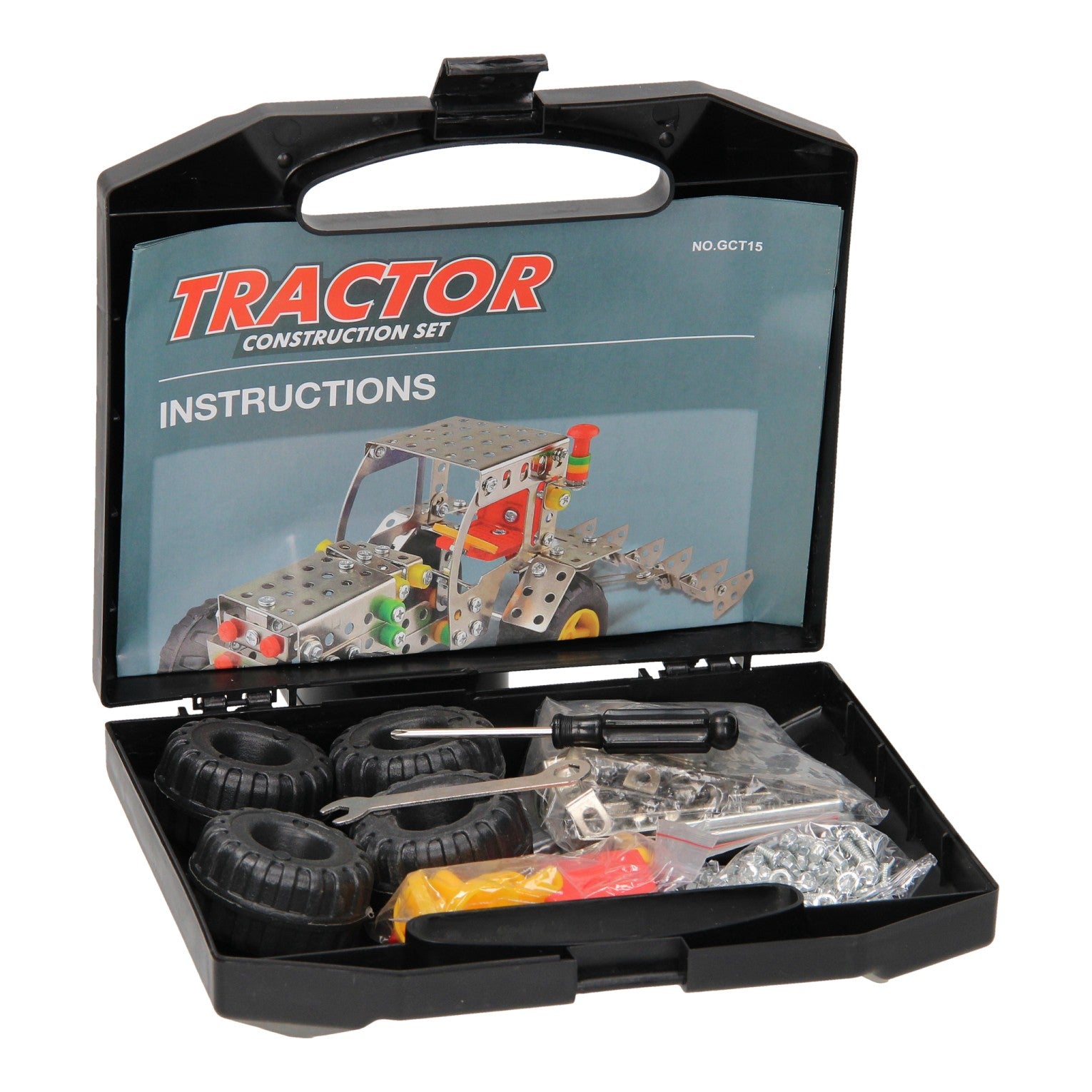 - Constructiekoffer Tractor Metaal 227dlg.