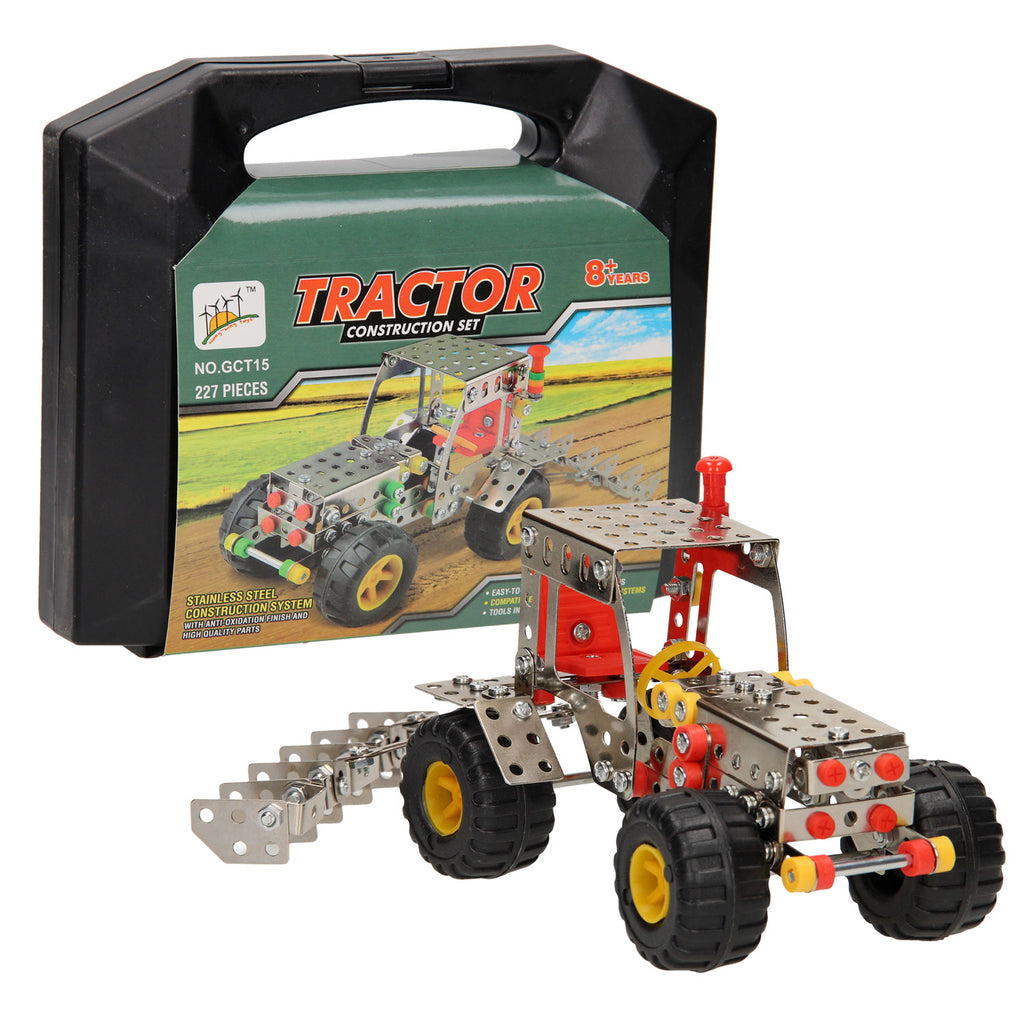 - Constructiekoffer Tractor Metaal 227dlg.