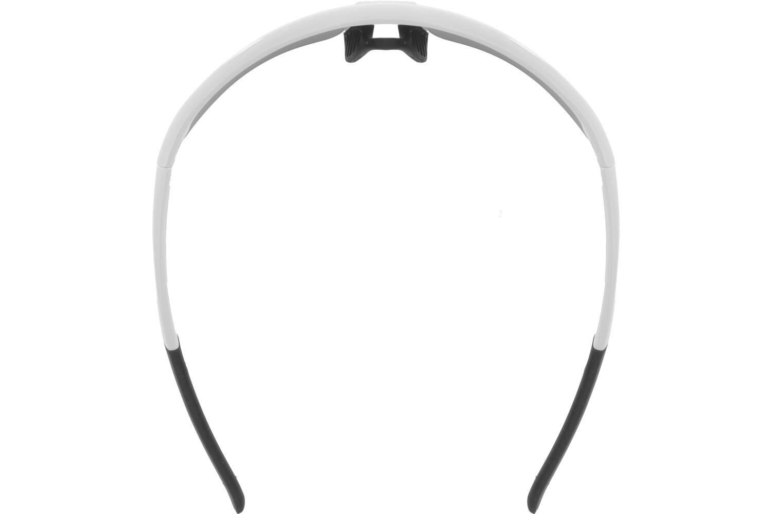 Trivio - fietsbril vento nova wit lens zwart mirror