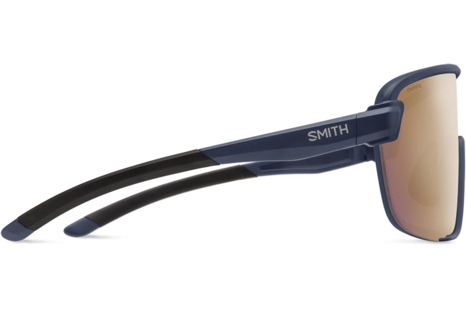 Smith - bobcat bril matte french navy chr rose gold mirror