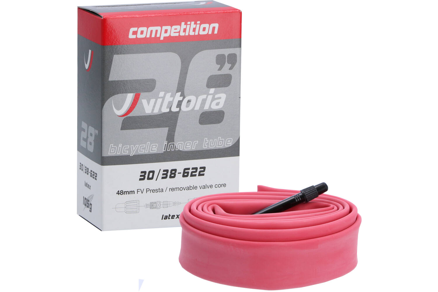 Vittoria Latex binnenband presta 48mm 700x30/38