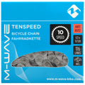 M-wave (kmc) ketting 10-speed 11 128 116 schakels anti roest in box