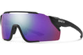 Smith Attack mag bril mtb matte black chr violet mirror