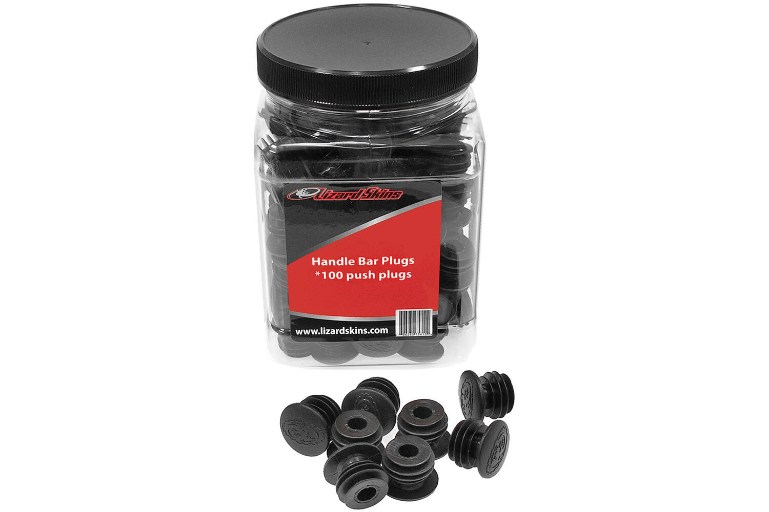 Lizard skins bar plugs - jar (100 pcs)