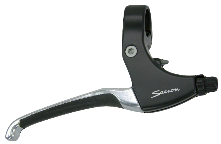 Saccon remgrepenset r-brake 4-vinger zwart/zilver l64a54r3p04 blister