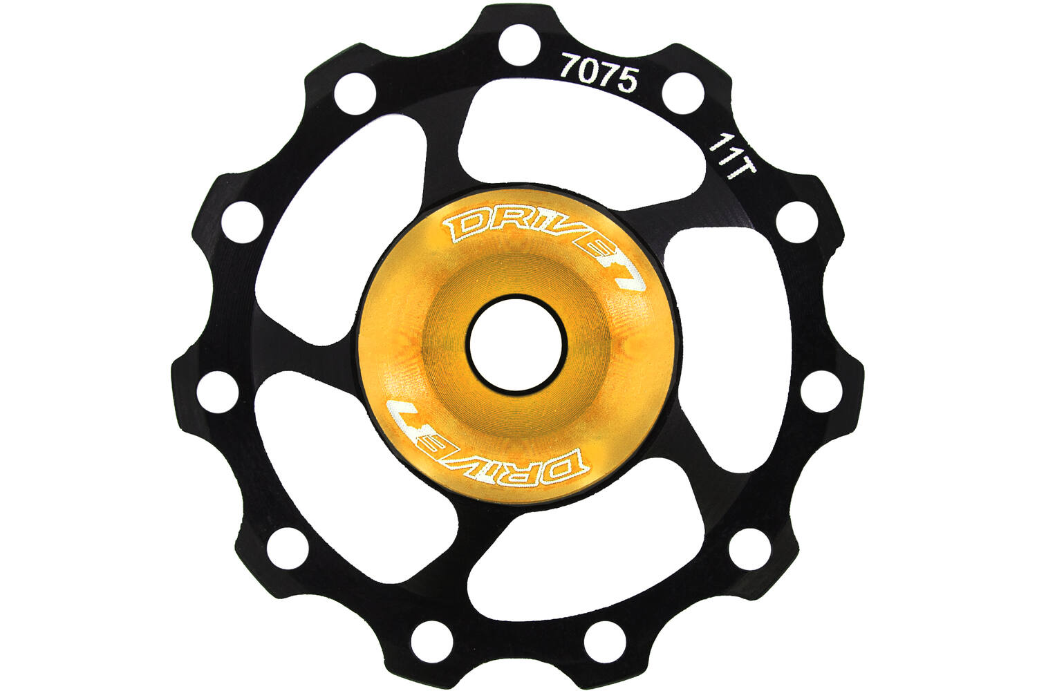 SunRace Derailleurwieltje 11T SP860-HC Alloy Gold