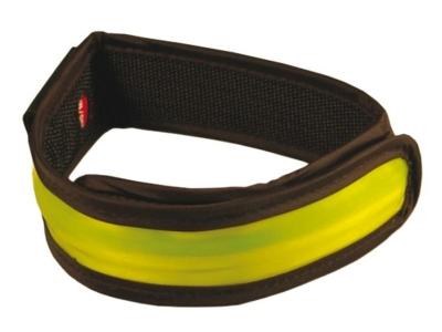 Ikzi light armband met fel rode led met klittenband op kaart