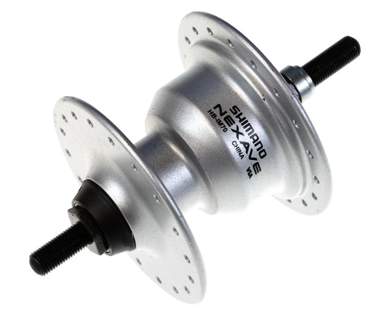 Shimano voornaaf | im70 | rollerbrake | qr | 36g | zilver