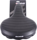 Edge fietszadel urban xl wave - zwart