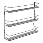 Metaltex pepito kruidenrek 3 etages 36x32x8 cm zwart