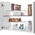 Metaltex sky ruimtewinner 2 etages 47x23x26 cm zilver