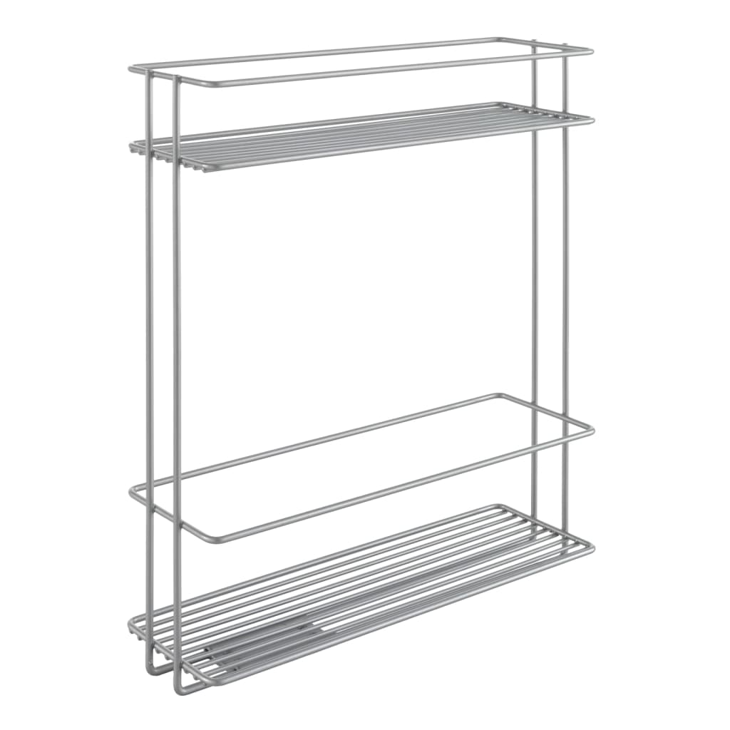 Metaltex space saver smart kitchen uitschuifbaar gootsteenkastrekje 11x38x34 cm zilver