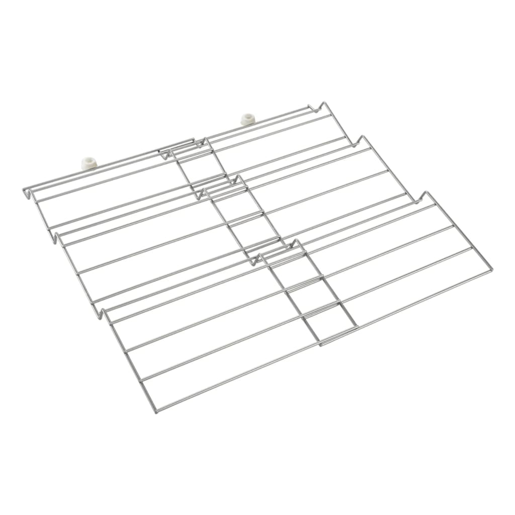 Metaltex smart kitchen verschuifbaar kruidenrek 26 51x47x3 cm zilver