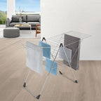Metaltex vento droogrek 30 m lijn 110x177x67 cm zilver zwart