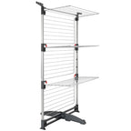 Metaltex ciclone vario droogtoren 38 m drooglengte zilver zwart
