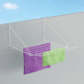 Tomado metaltex droogrek breda balkon hangdroogrek 7m wit