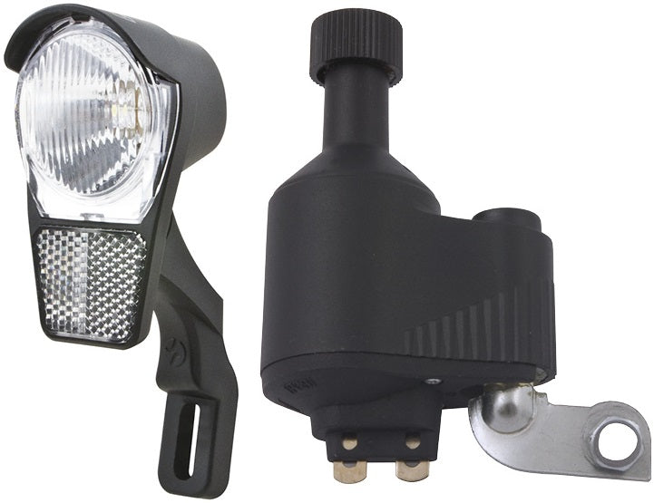 Spanninga Koplamp Galeo XDO inclusief JS8 dynamo met kabel