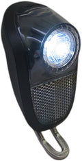Koplamp Mobile 1 led - zwart (incl. batterijen)
