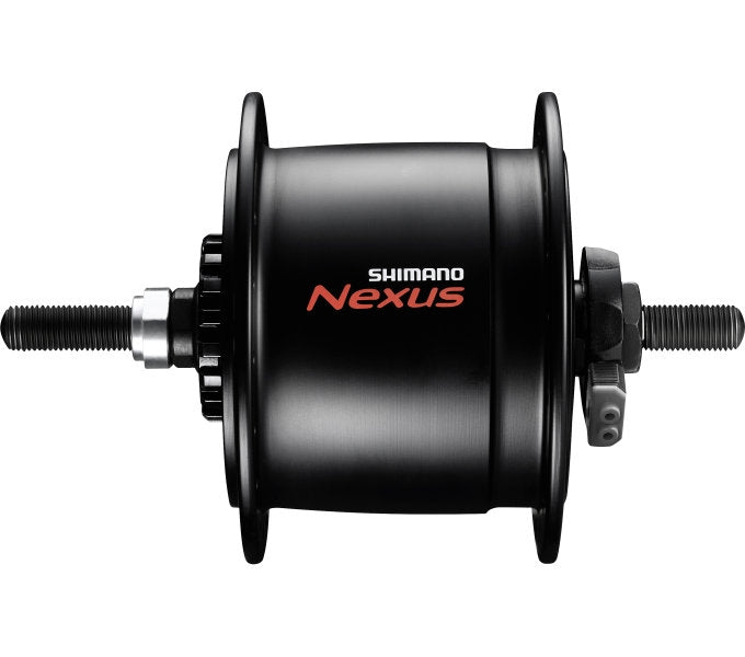 Shimano naafdynamo nexus dh-c6000-3r 3 watt - 36 gaats - rollerbrakes - zwart