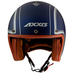 Axxis Helm Hornet Mat Blauw L