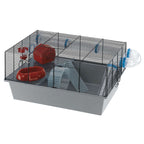 Ferplast Hamsterkooi Milos Large 58x38x30,5 cm grijs