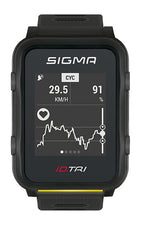 Sporthorloge Sigma iD.TRI Black Set