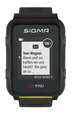 Sporthorloge Sigma iD.TRI Black Set
