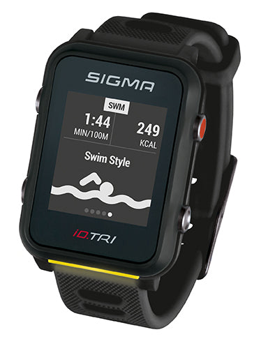 Sporthorloge Sigma iD.TRI Black Set