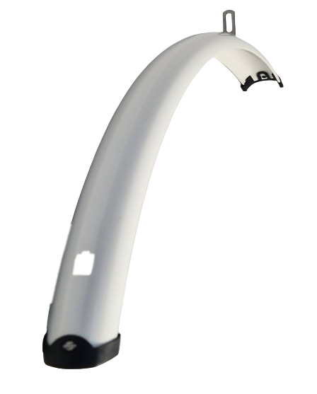 Euro (giant) voorspatbord 28 inch kunststof 46 mm glans wit