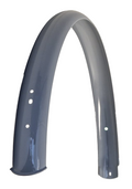 Amk achterspatbord 28 inch staal 60 mm licht grijs