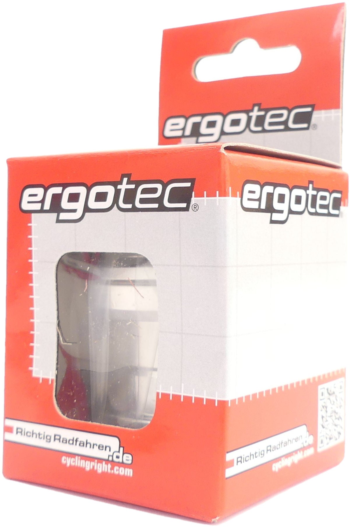Balhoofdset Ergotec A118GC-ES 1 1/8" met draad en 65° stuurblokkade - zilver