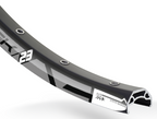 Velg Rodi Blackrock 23 disc 27.5" / 584 x 23C aluminium 32 gaats 14G - zwart