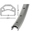 Velg Rodi Vision 3 - 28" / 622 x 19C aluminium 36 gaats - zilver