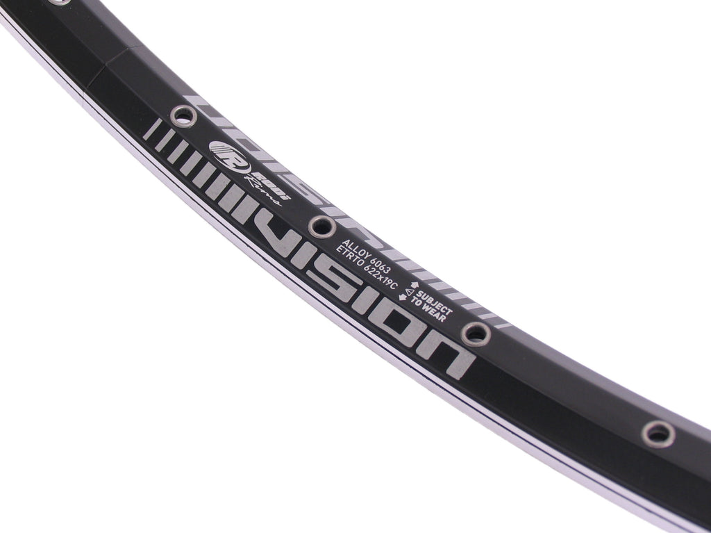Velg Rodi Vision 3 - 28" / 622 x 19C aluminium 36 gaats - zwart