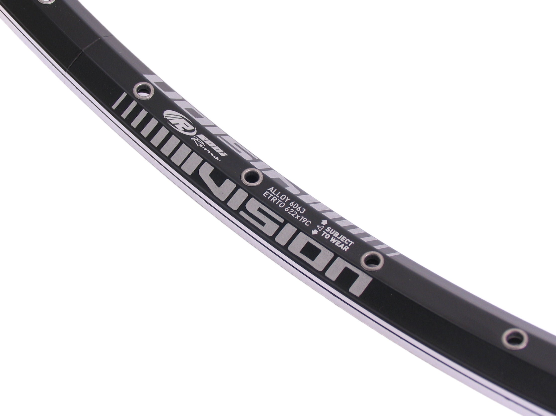 Velg Rodi Vision 3 - 28" / 622 x 19C aluminium 36 gaats - zwart