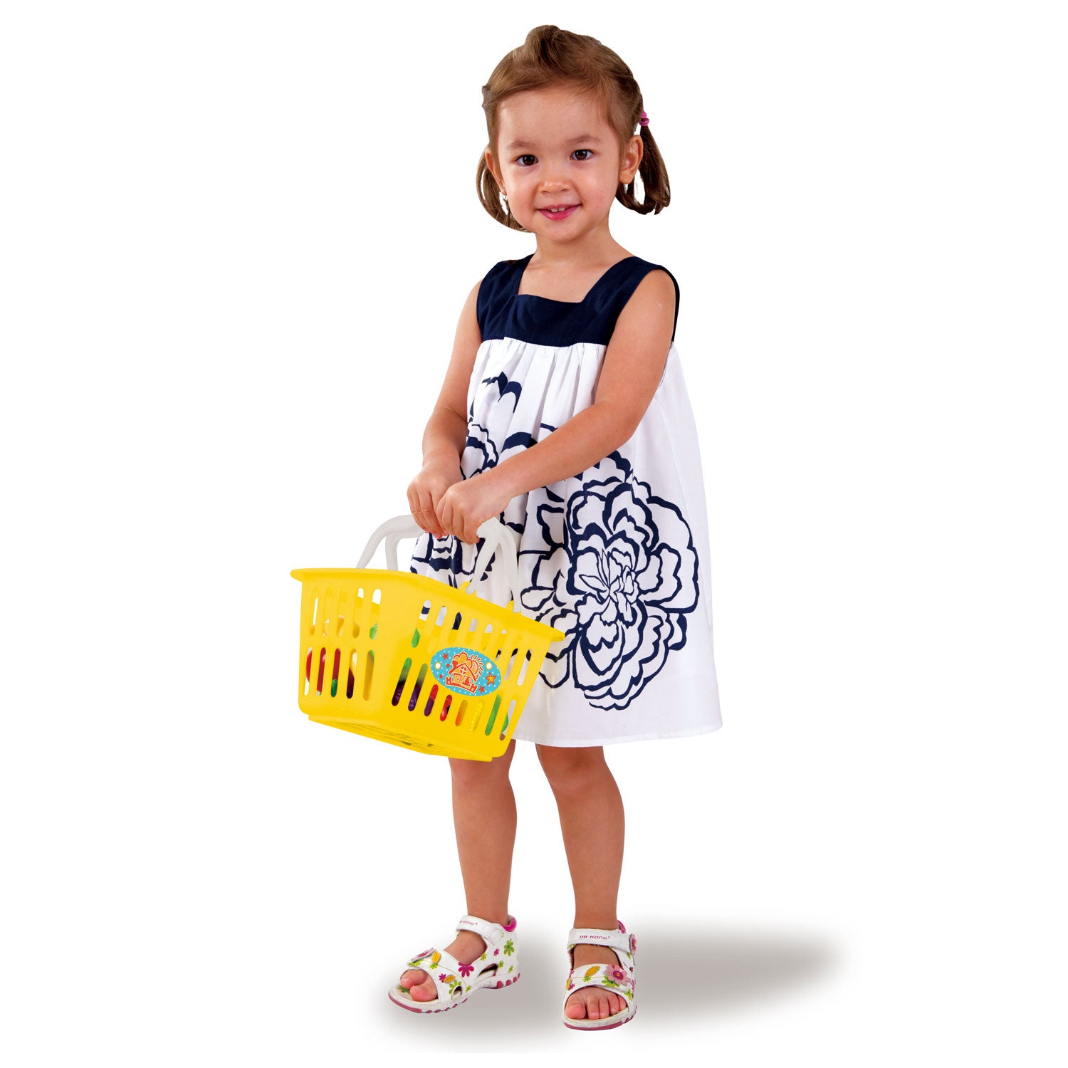 play mandje met boodschappen