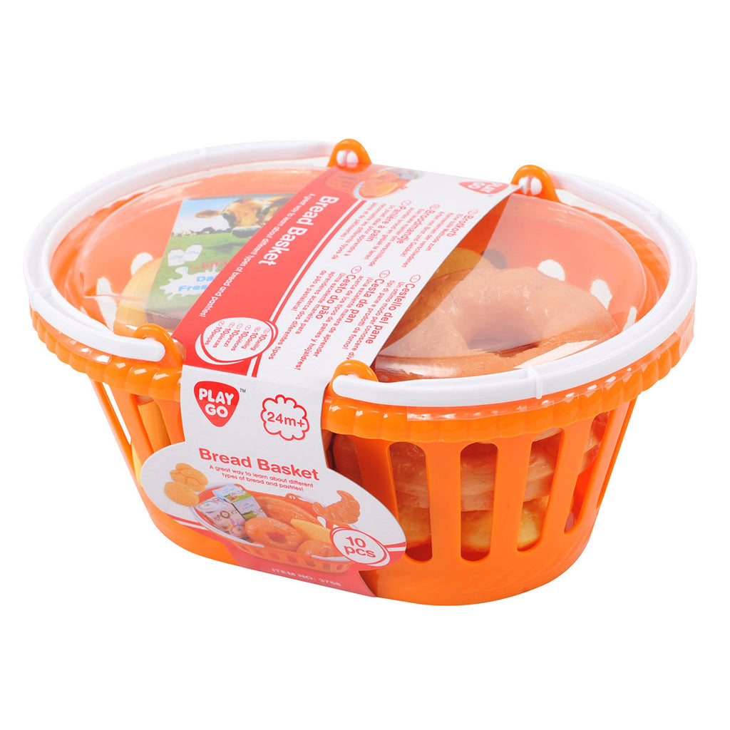 Playgo mandje met brood - 10dlg.