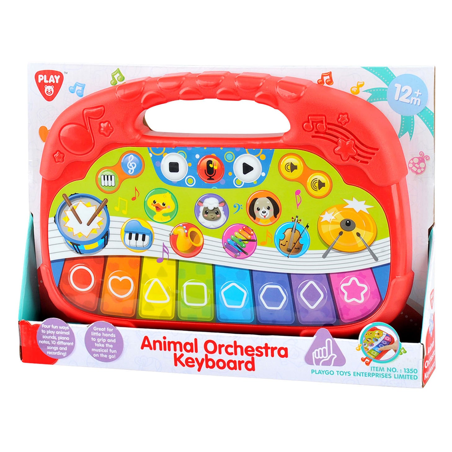 Playgo dieren keyboard