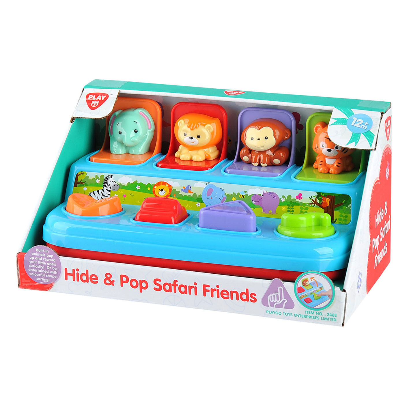 playgo pop up safari dieren