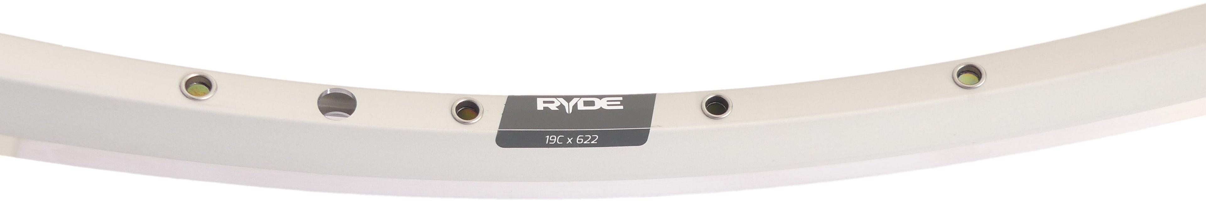 Ryde velg zac 2000 28 622 x 19c aluminium 36 gaats 14g - zilver