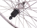 Achterwiel Rodi 28 inch / 622x19 - Airline 1 X19 velg - 36 gaats FM32 8/9 speed naaf + QR - zilver