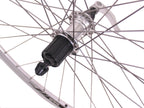 Achterwiel Rodi 28 inch / 622x19 - Airline 1 X19 velg - 36 gaats FM32 8/9 speed naaf + QR - zilver