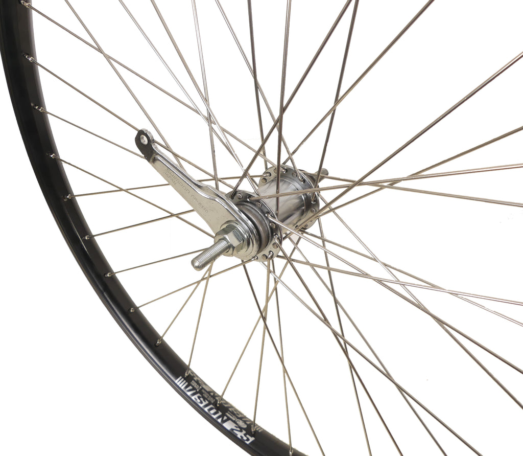 Achterwiel Rodi 28 inch / 622x19 - dubbelwandige velg zwart - Shimano remnaaf - RVS Spaak-13
