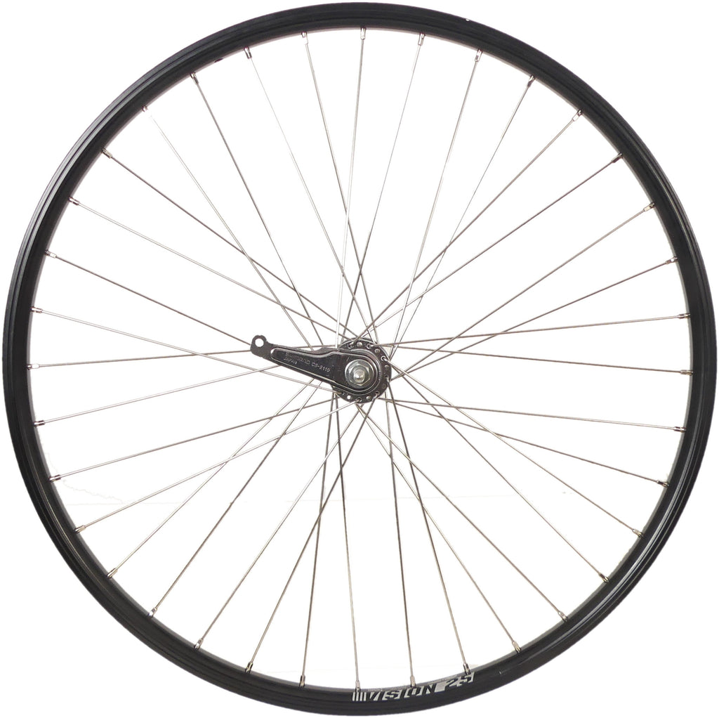 Achterwiel Rodi 28 inch / 622x19 - dubbelwandige velg zwart - Shimano remnaaf - RVS Spaak-13