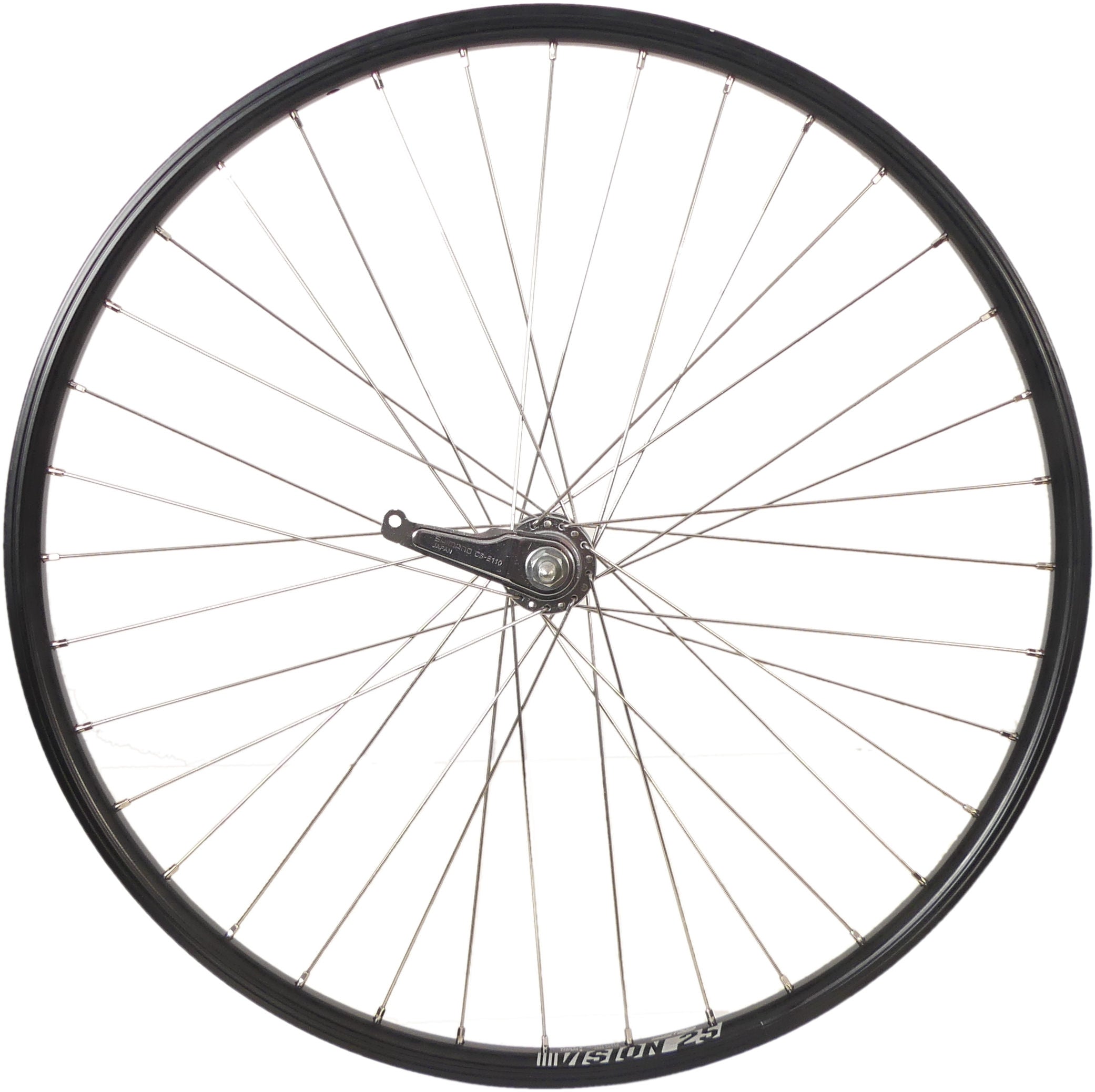 Achterwiel Rodi 28 inch / 622x19 - dubbelwandige velg zwart - Shimano remnaaf - RVS Spaak-13