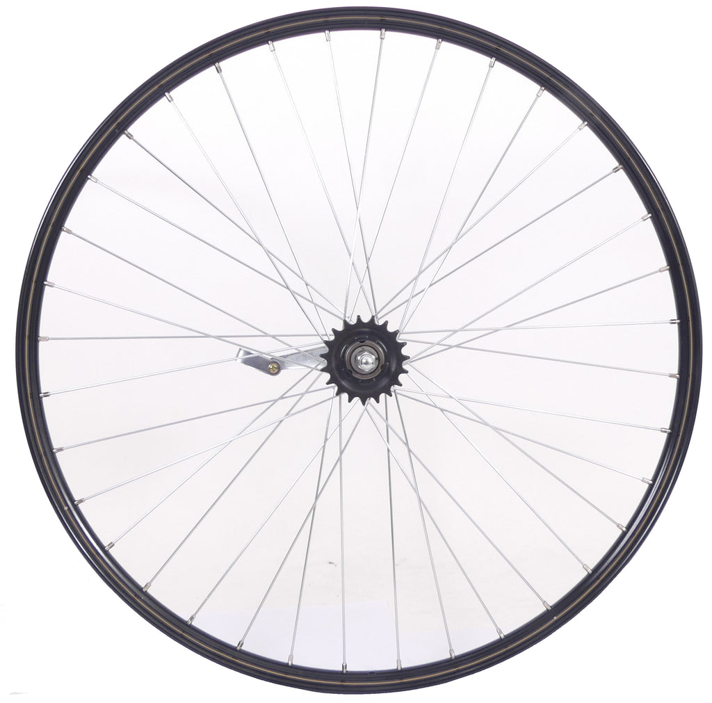achterwiel werke 28 x 1 1 2 635 x 24 omafiets terugtrapnaaf zwart