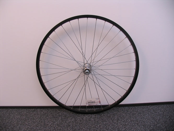 Voorwiel 26 x 1,75" MTB aluminium velg aluminium naaf zwart